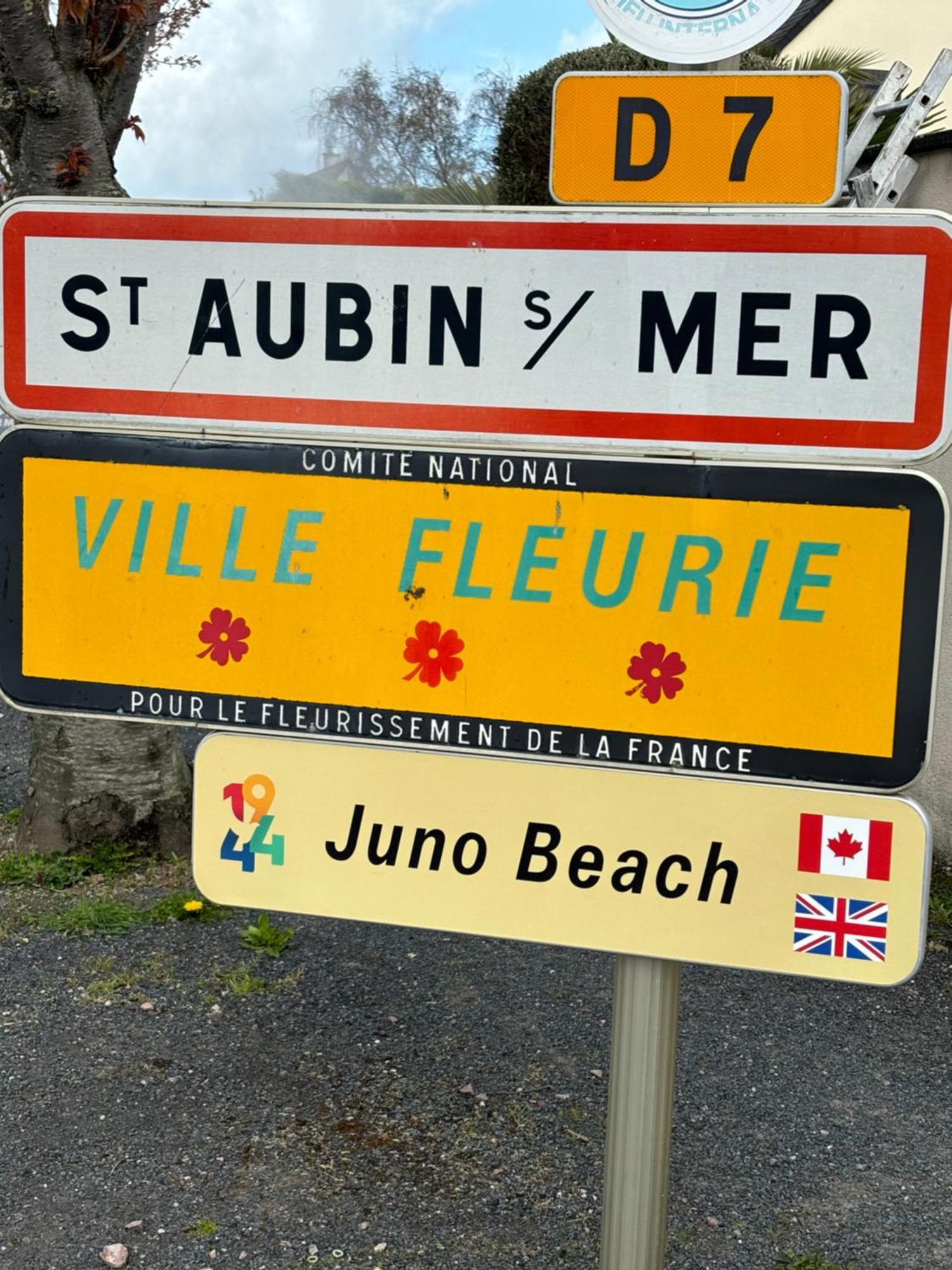 Saint-Aubin-Sur-Mer: Bel appartement traversant Extérieur photo